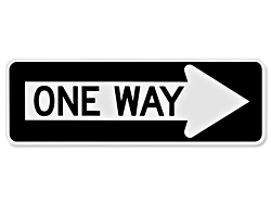 One Way Arrow